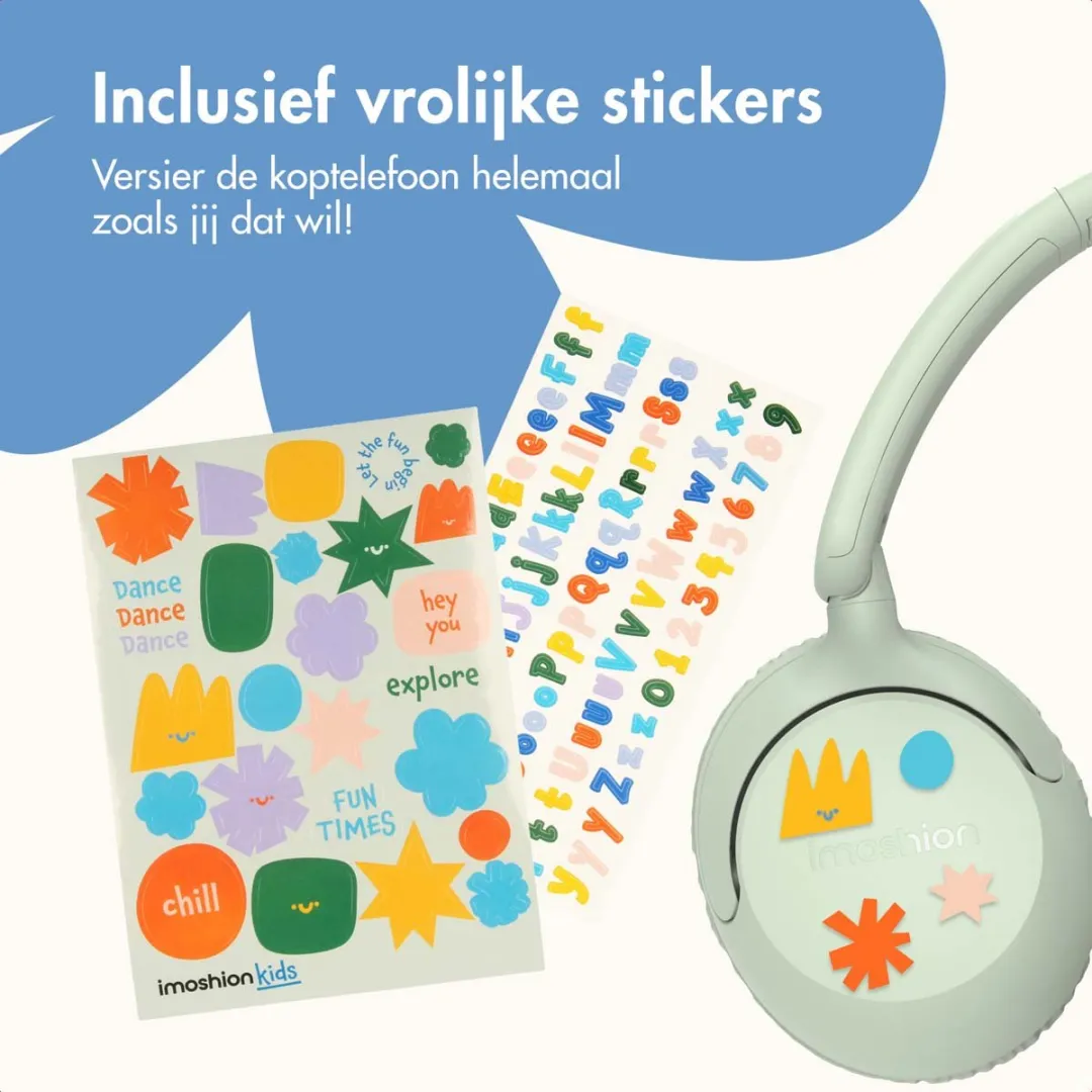 Imoshion SH00085762 Kinder Koptelefoon - Lichtgroen