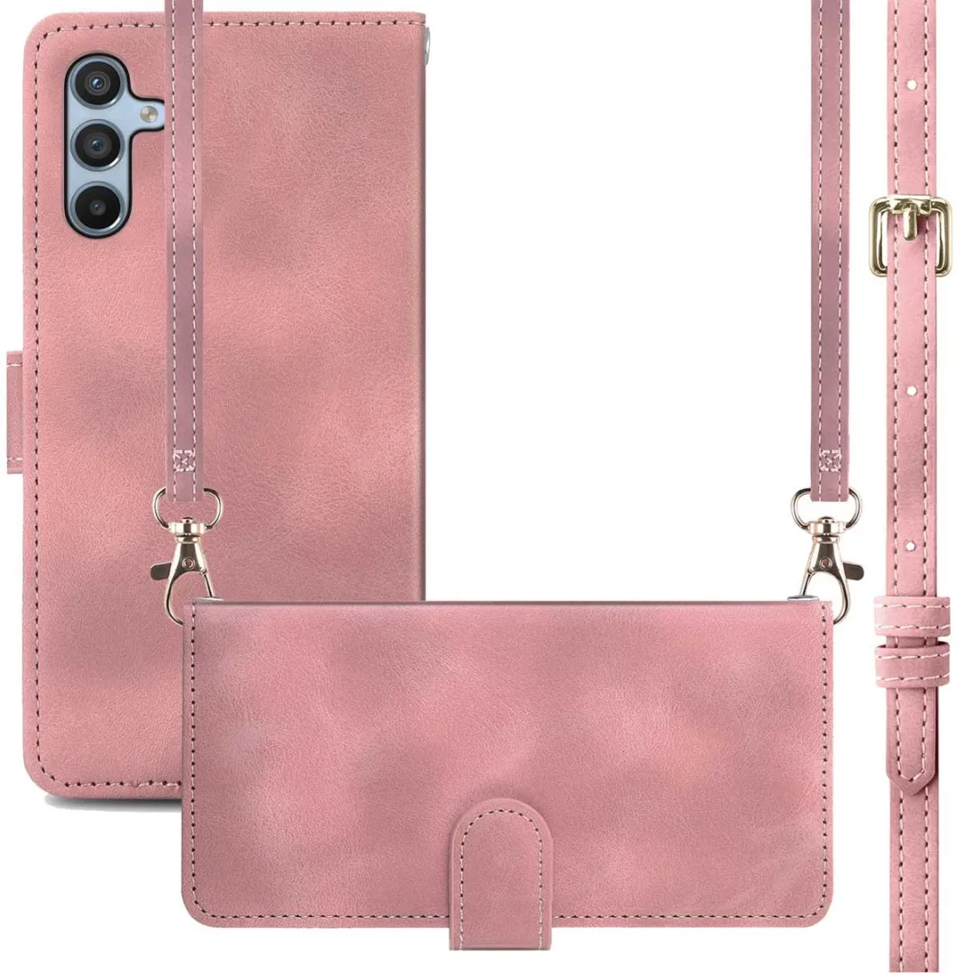 Imoshion Bookcase Hoesje Samsung Galaxy A34 5G - Roze