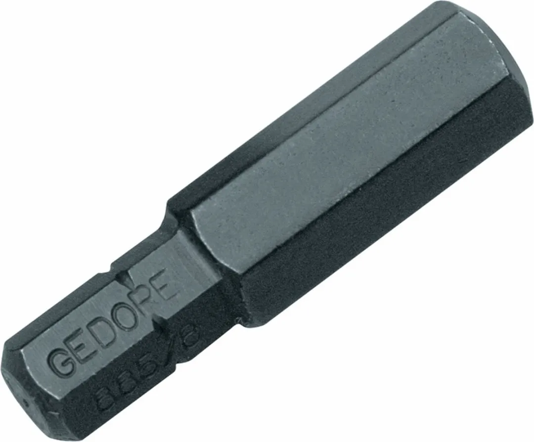 Gedore 885 Schroevendraaierbit 5/16" Binnenzeskant 6mm