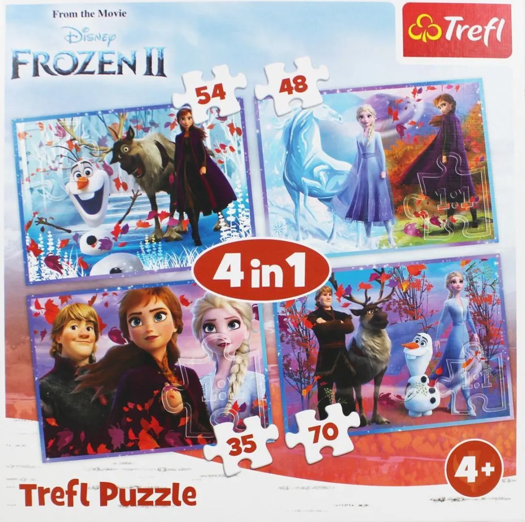 Trefl Frozen 2 Puzzel 4-in-1
