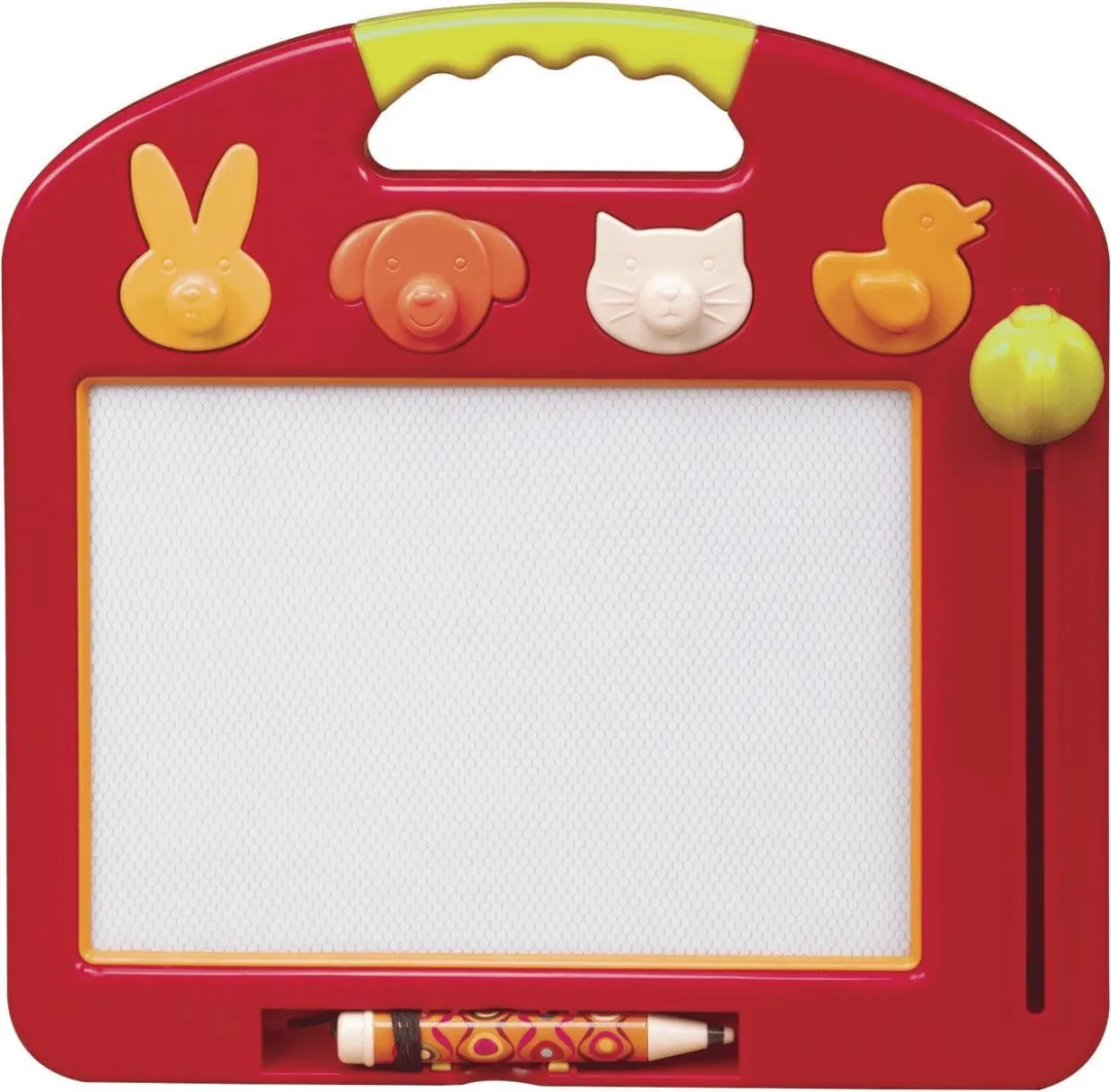 B.Toys Magnetisch Schetsblok Dierenstempels SG71294 - Rood - afbeelding 6 van 6