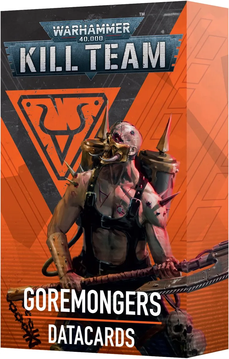 Warhammer 40K Kill Team Goremongers Datacards 102-60