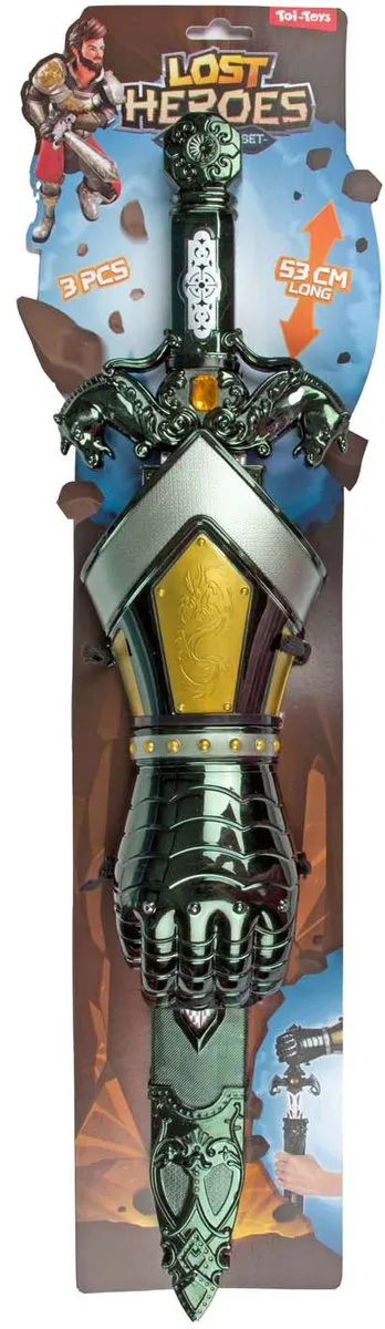 Toi-Toys Lost Heroes Verkleedset Ridder 53cm