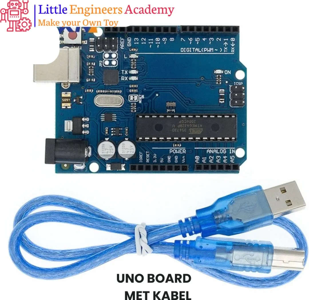 LEA - Arduino Uno R3 Development Board Atmega 328P met A16U2 Geschikt Arduino IDE Projecten rohs Complaint
