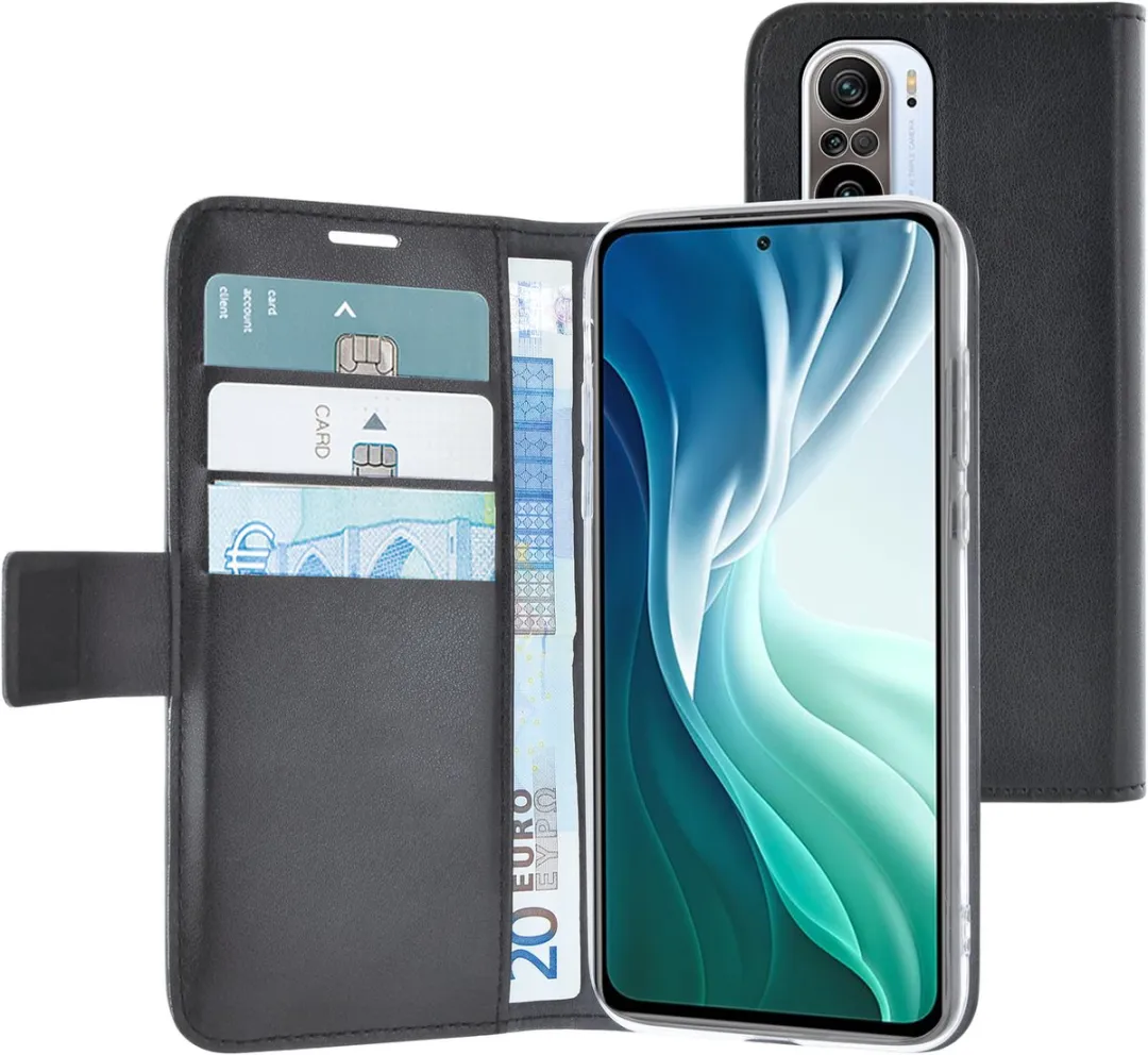Azuri Xiaomi Mi 11i Walletcase - 3 Pasjes - Zwart