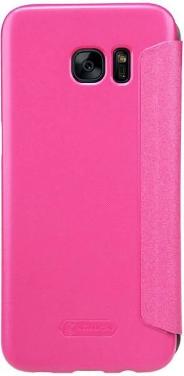 Nillkin Sparkle Hoes Samsung Galaxy S7 Edge - Roze - afbeelding 5 van 6