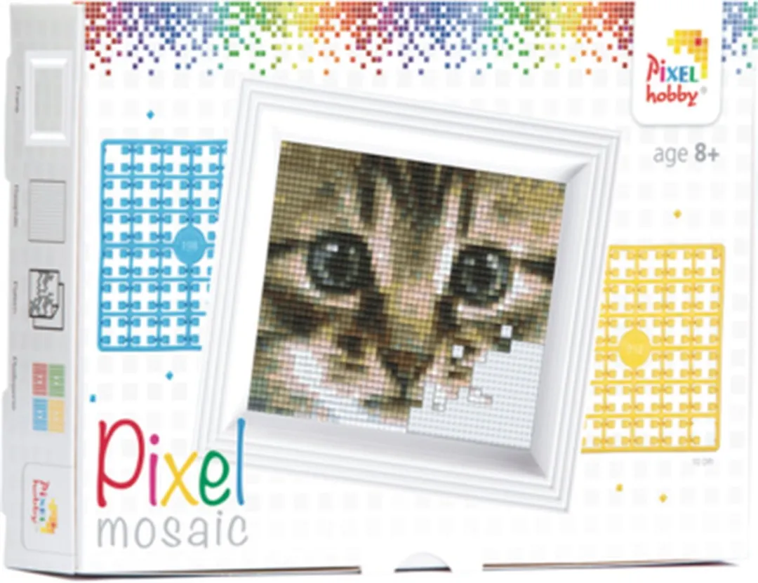 Pixelhobby Poezenblik Geschenkverpakking - Multicolor