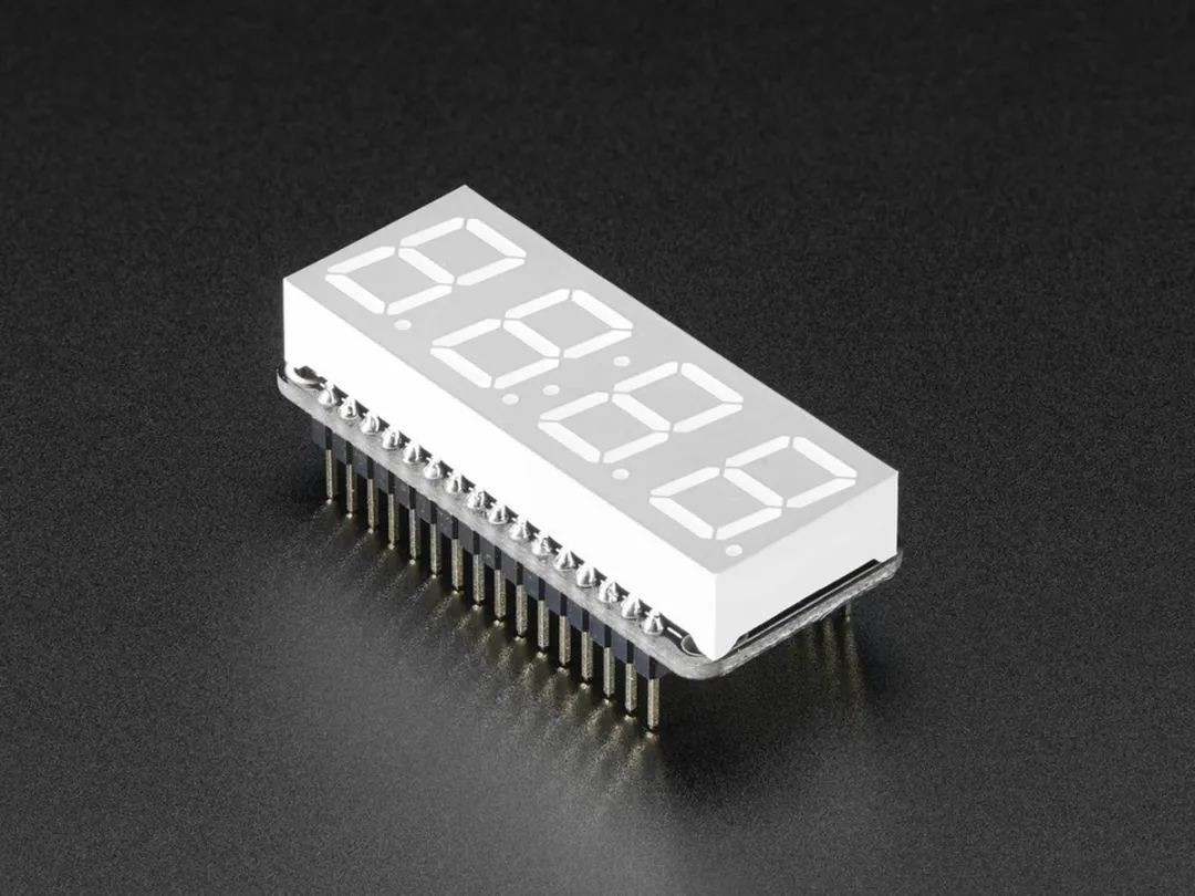 Adafruit 3106 4-Digit 7-Segment Display - 0.56 inch - Blauw