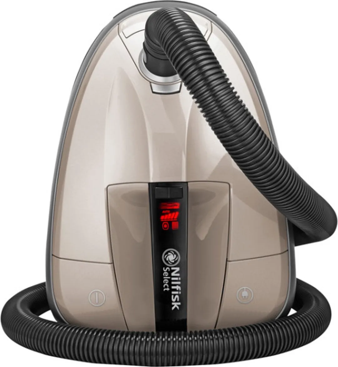 Nilfisk Select Allergie CHCO14P08 Stofzuiger - 650W - 3L - Champagne