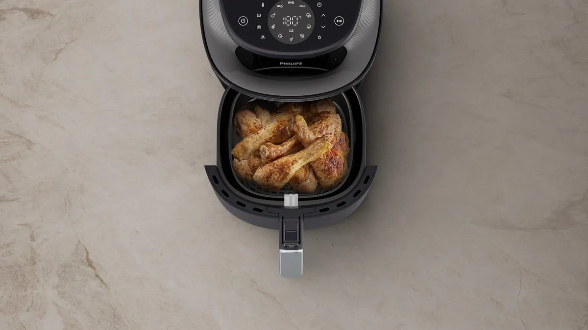 Philips 3000 Series Airfryer 4,2L - 16 Functies - Zwart - afbeelding 6 van 6