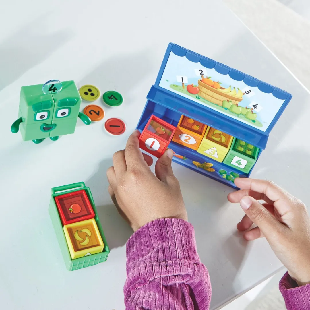 Learning Resources Numberblocks Add It Up Mini Market - Educatief Speelgoed 3+ - Multicolor