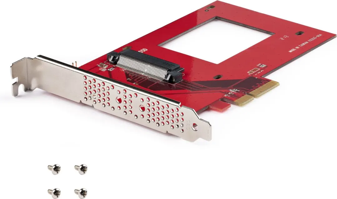 Startech PEX4SFF8639U3 U.3 naar PCIe Adapter - PCIe 4.0 x4