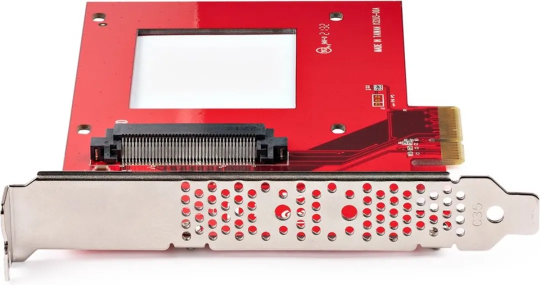 Startech PEX4SFF8639U3 U.3 naar PCIe Adapter - PCIe 4.0 x4