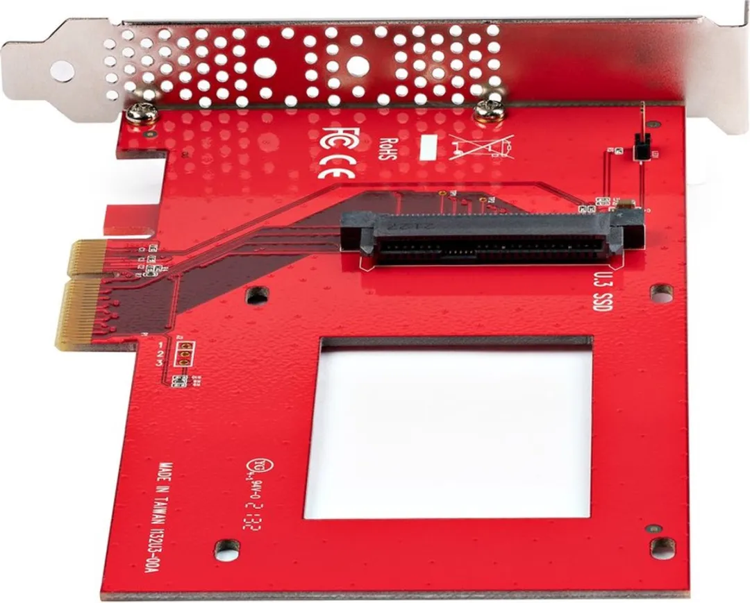 Startech PEX4SFF8639U3 U.3 naar PCIe Adapter - PCIe 4.0 x4 - afbeelding 6 van 6