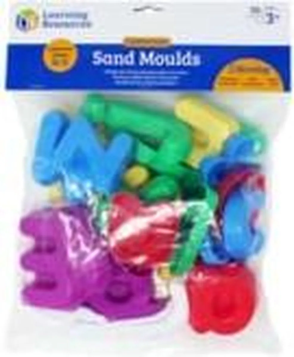 Learning Resources Zandvormen Alfabet Kleine Letters