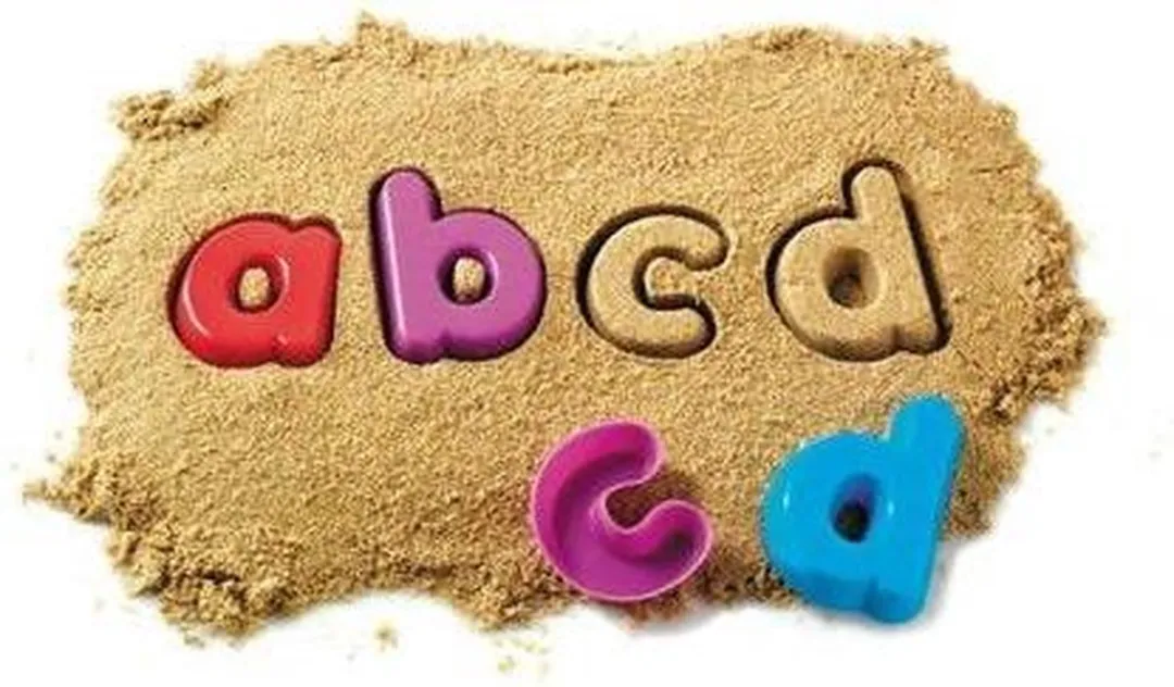 Learning Resources Zandvormen Alfabet Kleine Letters