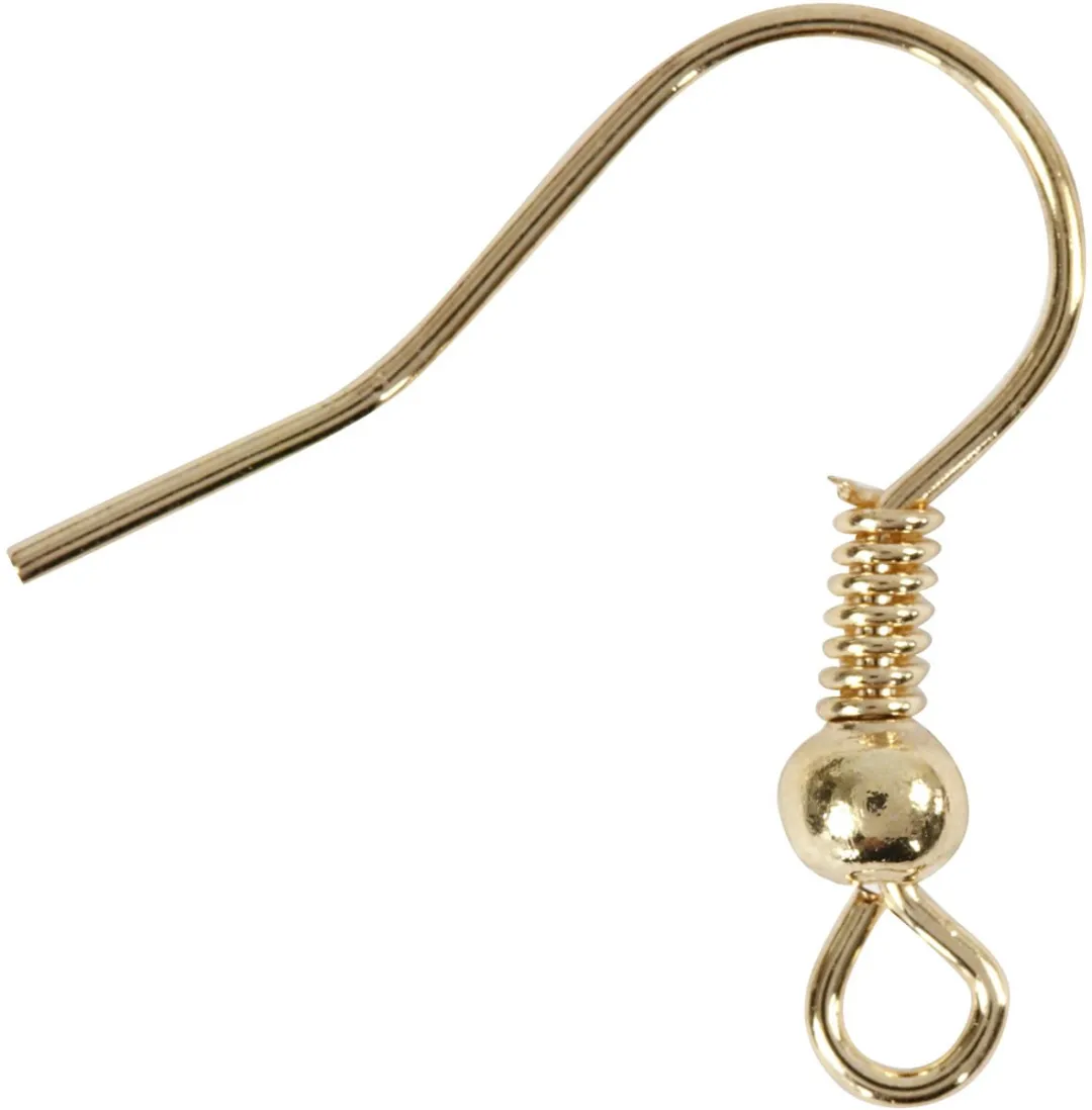 Creativ Company Franse Oorbelhaak 18mm - Goud - 10 Stuks