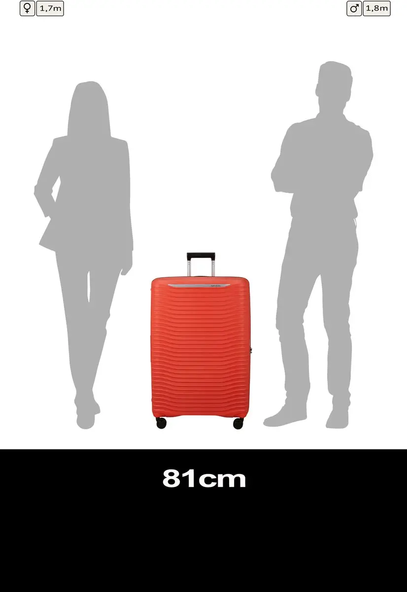 Samsonite Upscape Spinner Koffer 81cm Uitbreidbaar - Lava - afbeelding 6 van 6