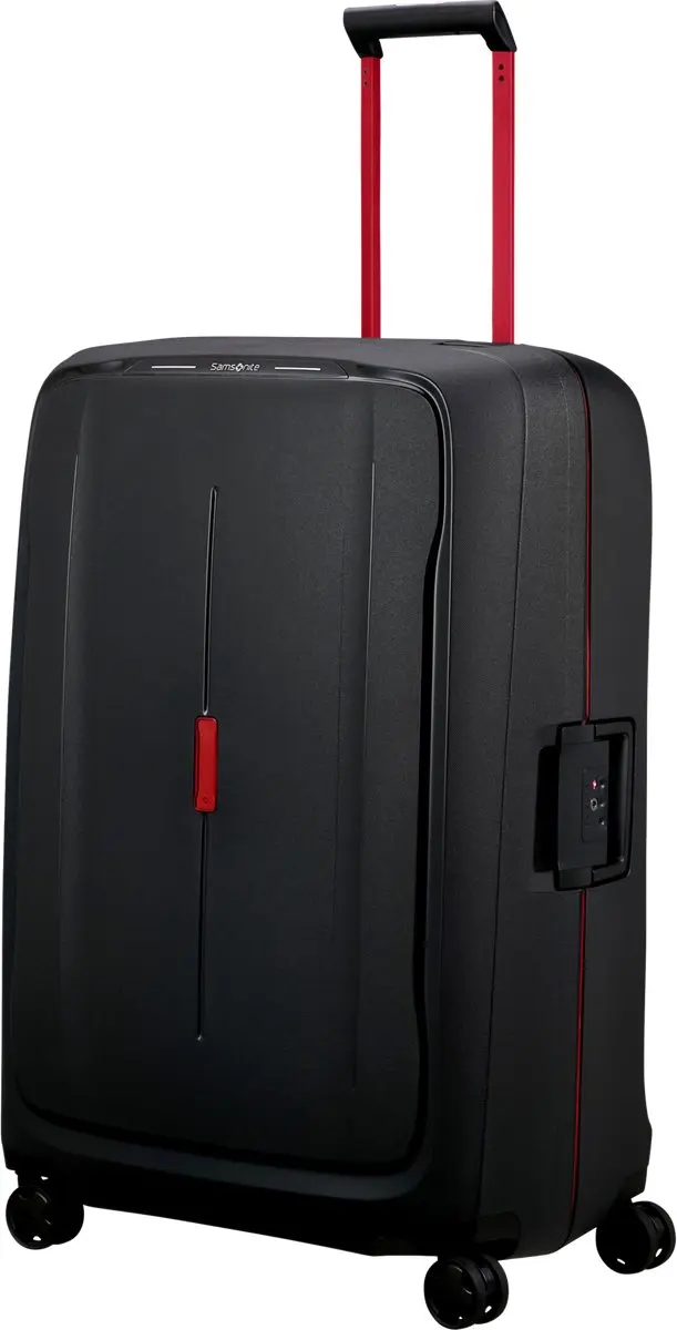 Samsonite Essens Spinner Koffer 81cm - 140l - Charcoal/Red - afbeelding 2 van 6