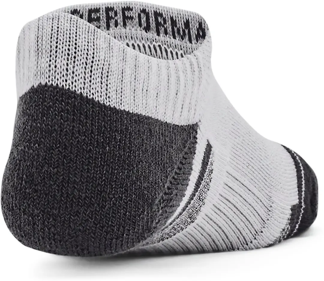 Under Armour Kinder Sokken Performance Tech 3-Pack - Grijs - afbeelding 4 van 6