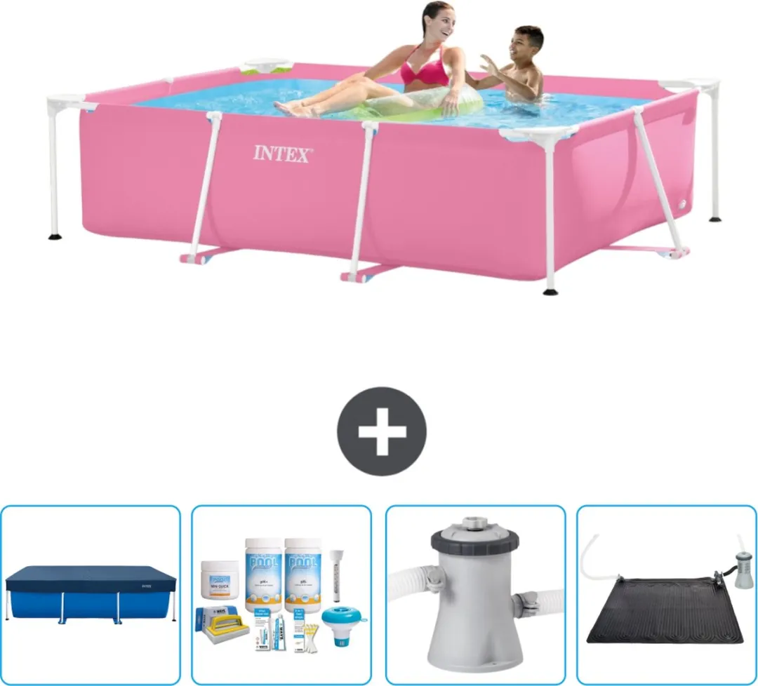 Intex Frame Zwembad 220x150x60cm Roze