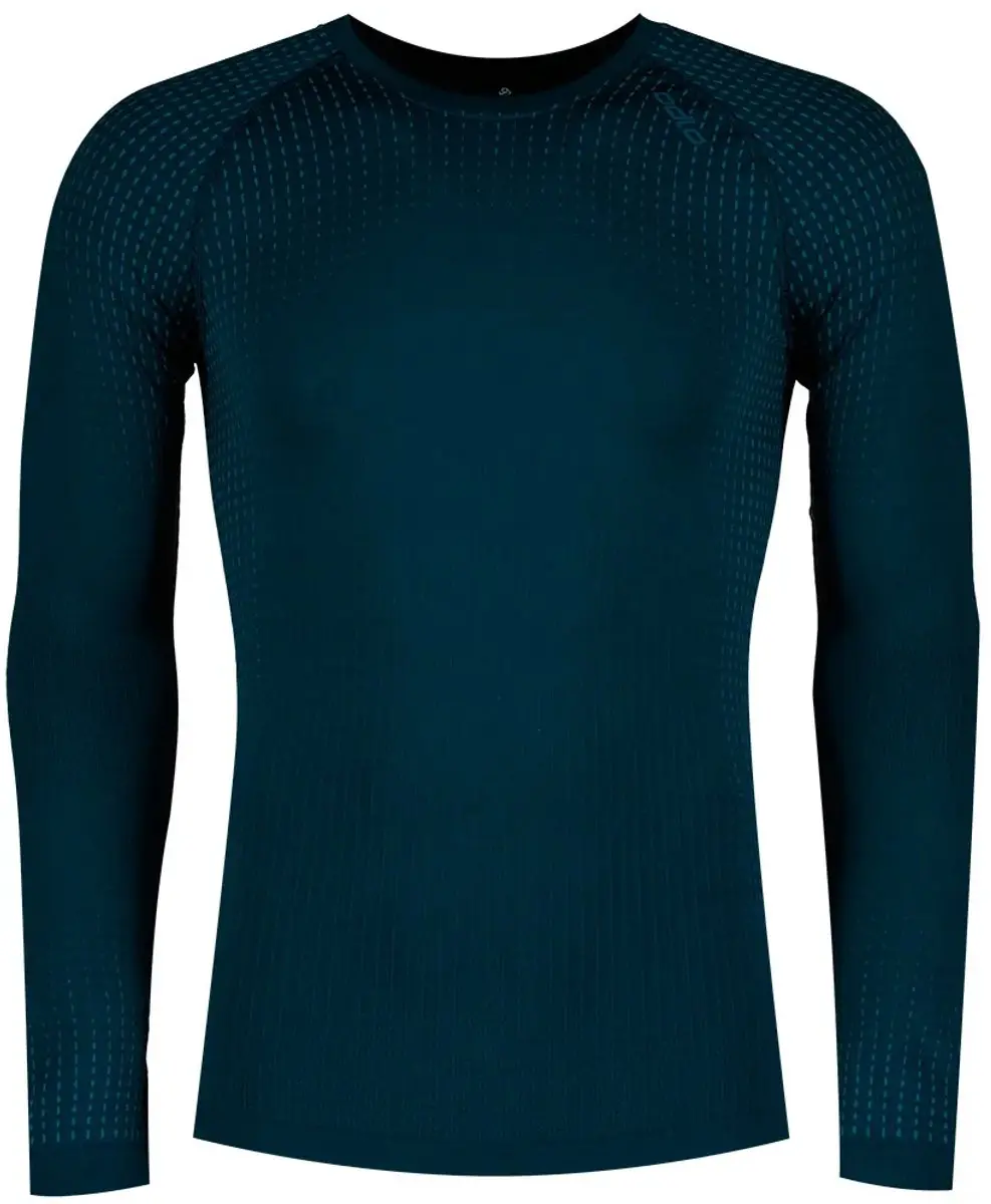 Odlo Performance Warm Lange Mouwen Basislaag Blauw 2XL Man