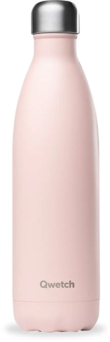 Qwetch Originals Thermosfles QD3708 - 1000ml - Pastel Roze - afbeelding 6 van 6