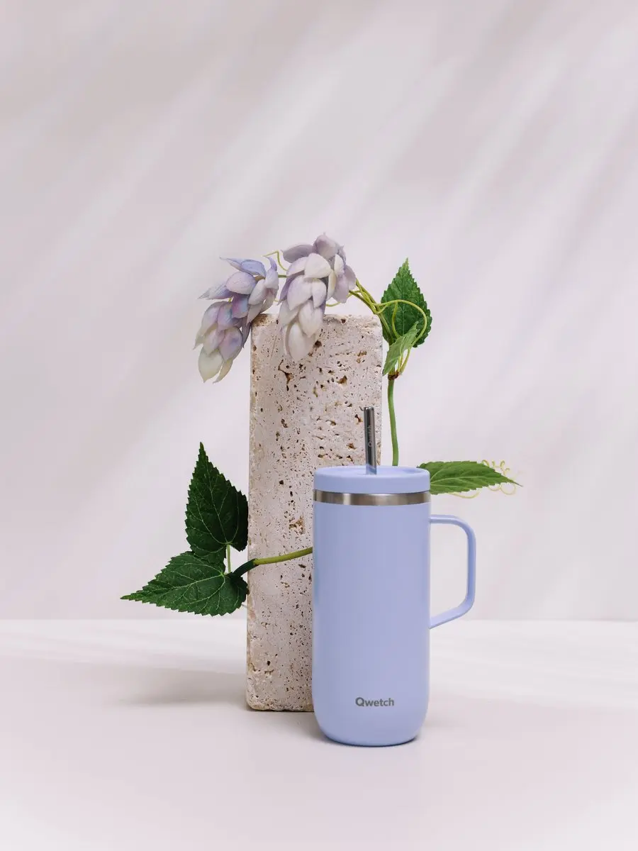Qwetch Cold Cup Isolatiemok 600ml - Glycine - afbeelding 2 van 4