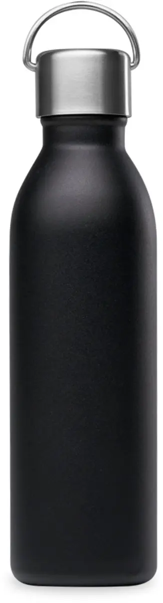 Qwetch Active Geïsoleerde Thermosfles 1000ml - Mat Zwart - afbeelding 3 van 6