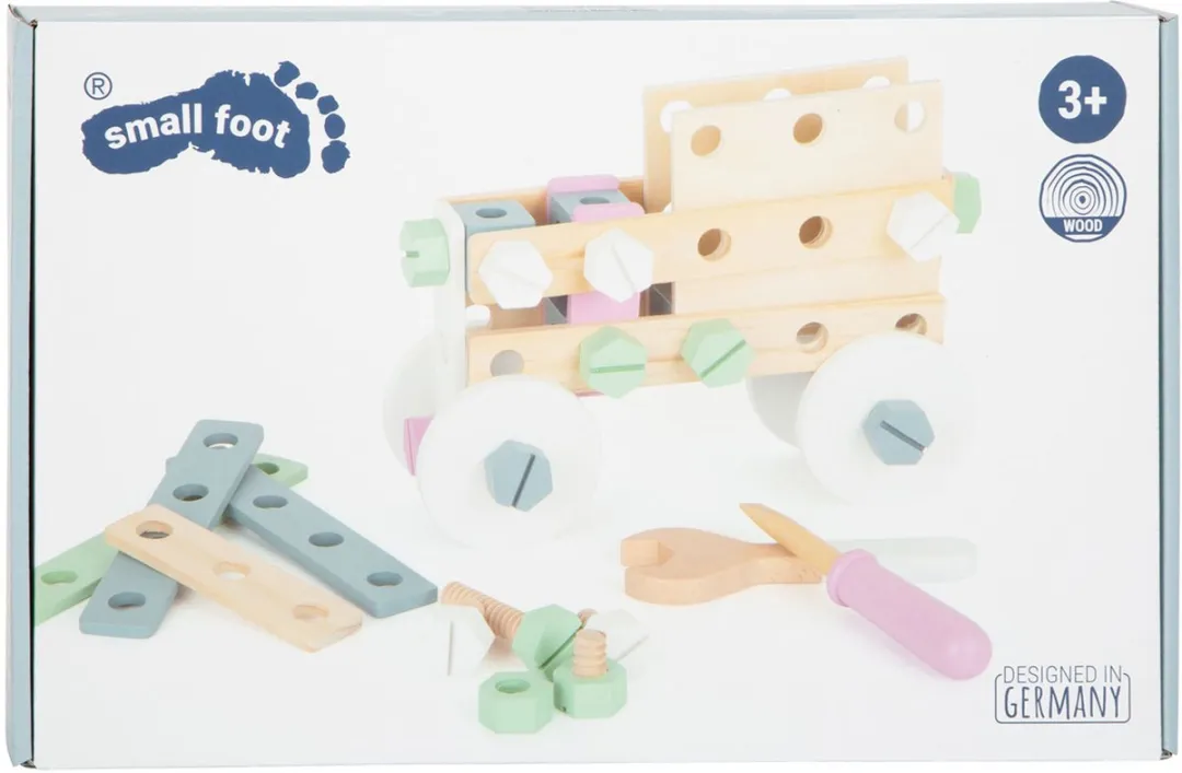 Small Foot Nordic Houten Bouwconstructieset 67-delig - Multicolor