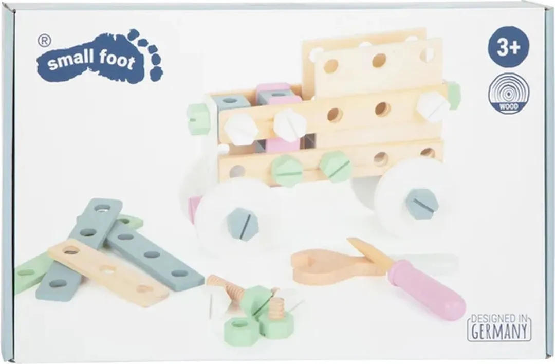 Small Foot Nordic Houten Bouwconstructieset 67-delig - Multicolor