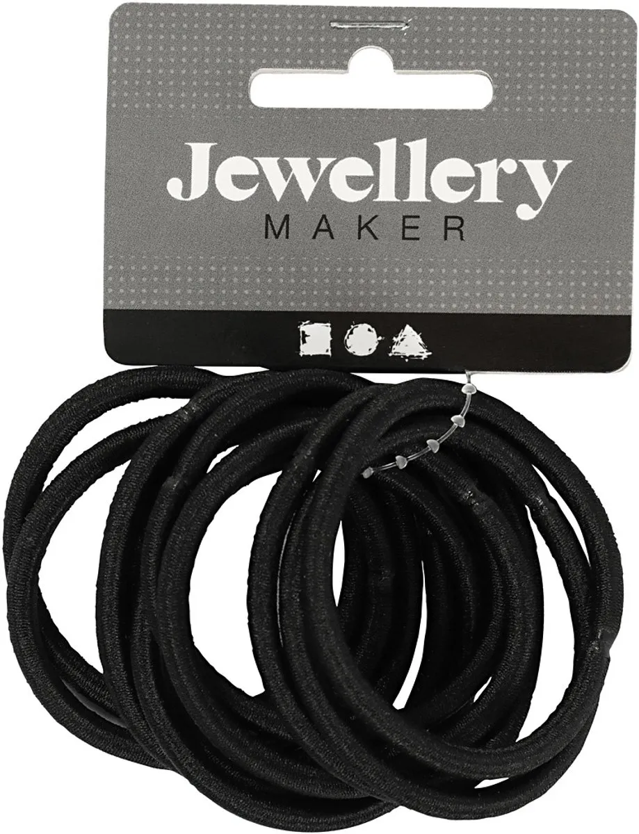 Creativ Company Haarelastiek Ø45mm - 10 Stuks