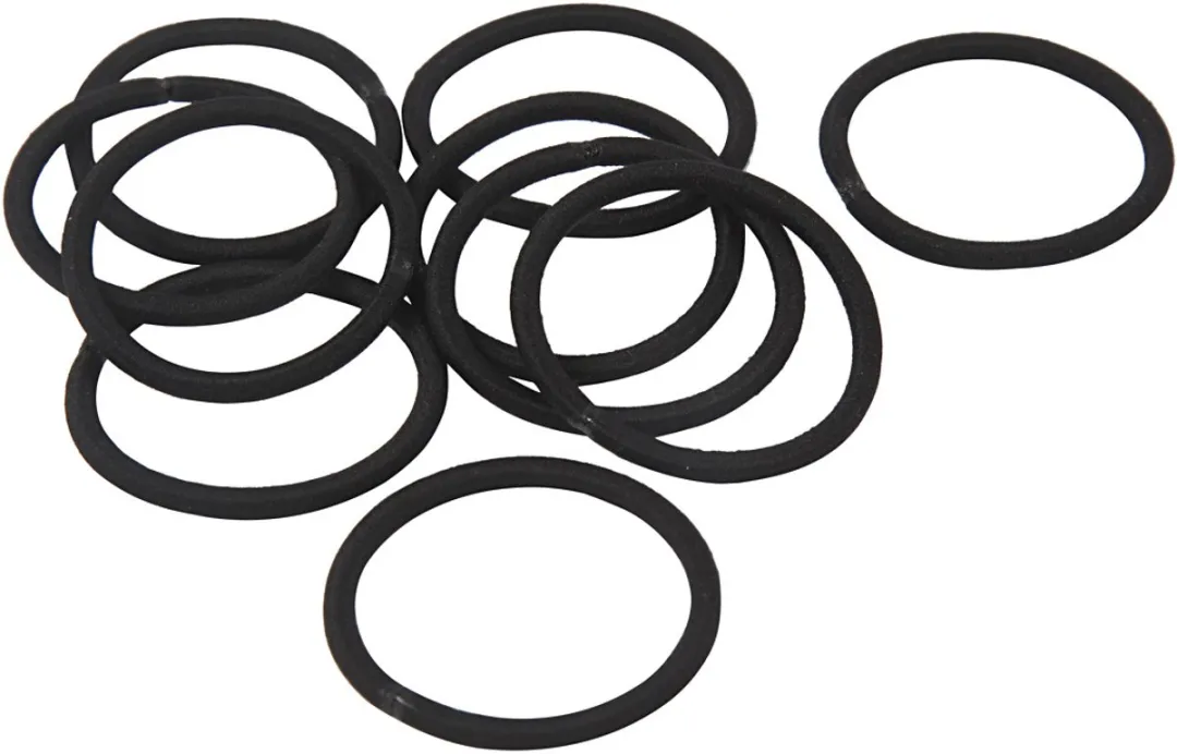 Creativ Company Haarelastiek Ø45mm - 10 Stuks