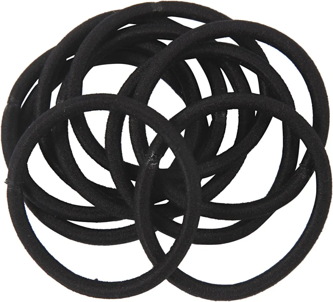 Creativ Company Haarelastiek Ø45mm - 10 Stuks
