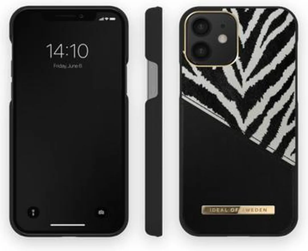 iDeal of Sweden Fashion Case Atelier iPhone 12/12 Pro Zebra Eclipse - IDACAW20-2061-247 - afbeelding 2 van 3