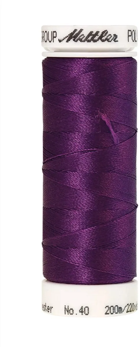 Amann Mettler Polysheen Borduurgaren 200m - Paars