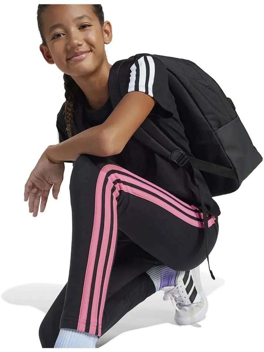 adidas Essentials 3-Stripes Meisjes Legging - Zwart - afbeelding 6 van 6