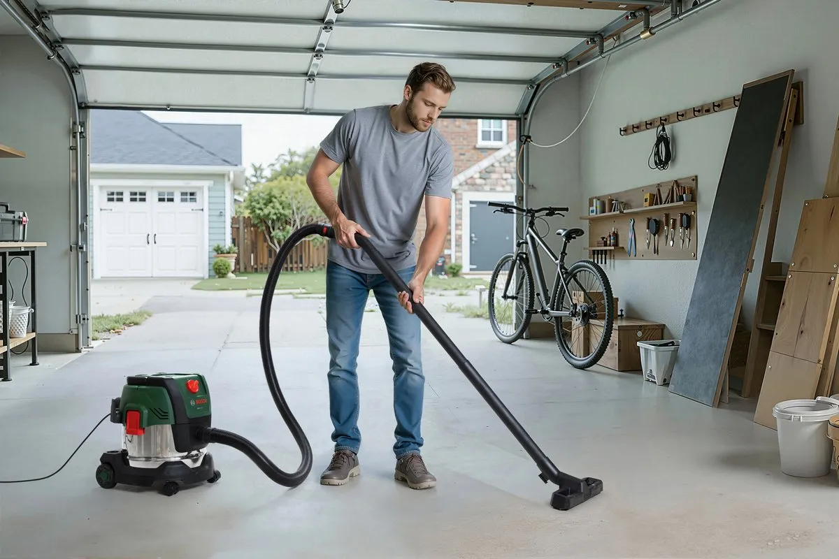 Bosch PAS15-220 Stofzuiger Alleszuiger - 1200W - 15L - Groen