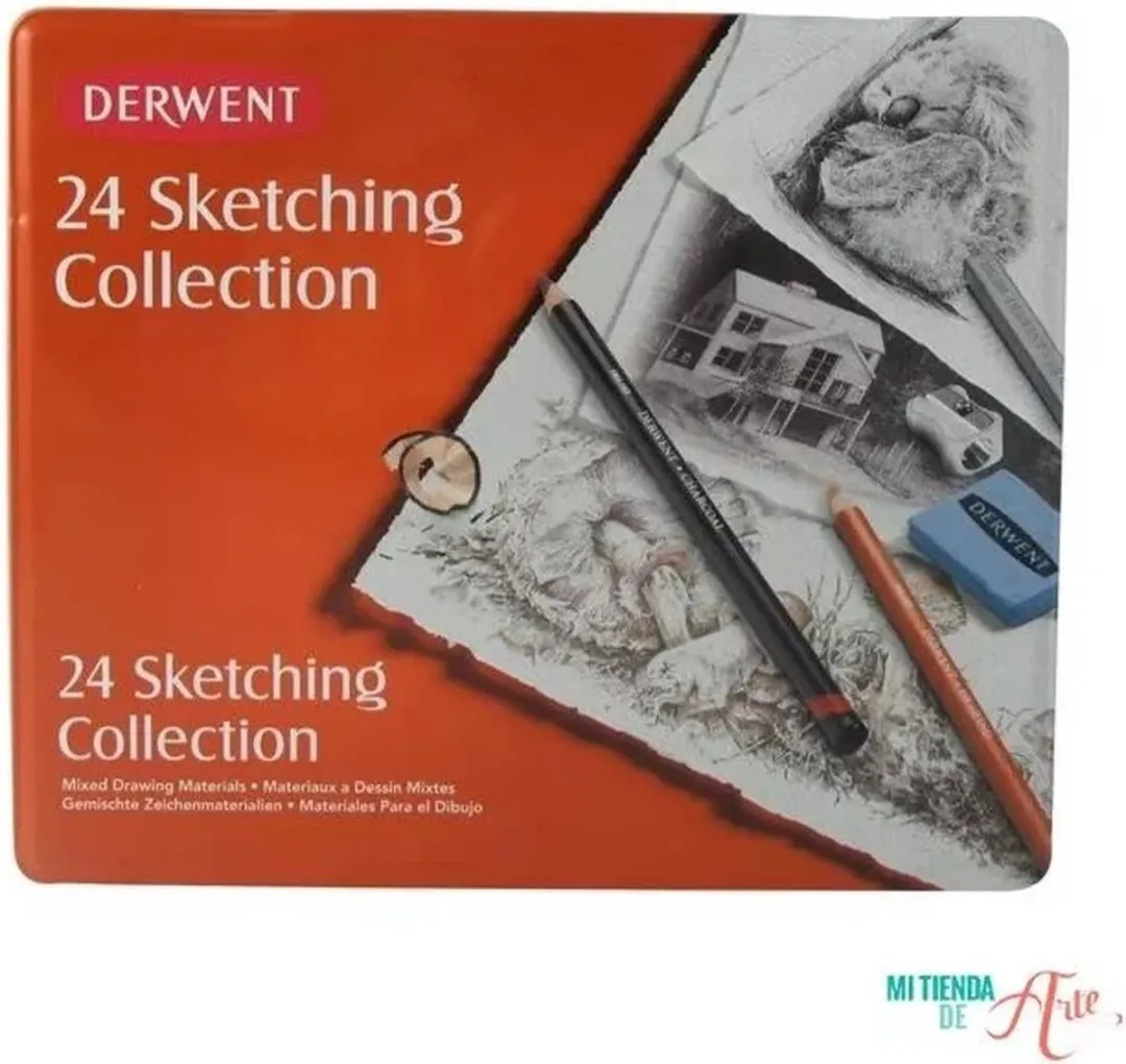Derwent Schetscollectie 24 Stuks