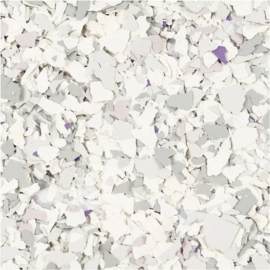 Creativ Company Terrazzo Vlokken Grijs 90g