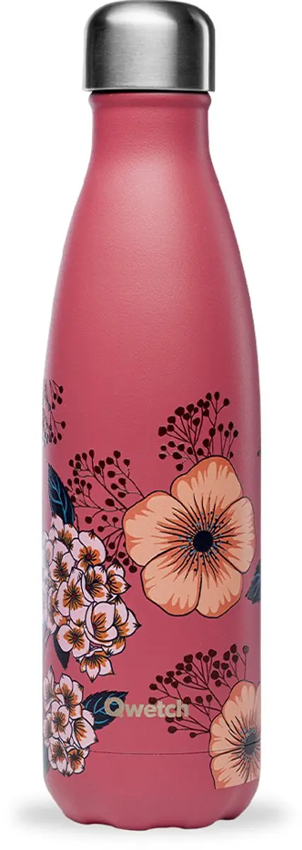 Qwetch Originals Isothermische Fles Anemonen - 750ml - afbeelding 6 van 6
