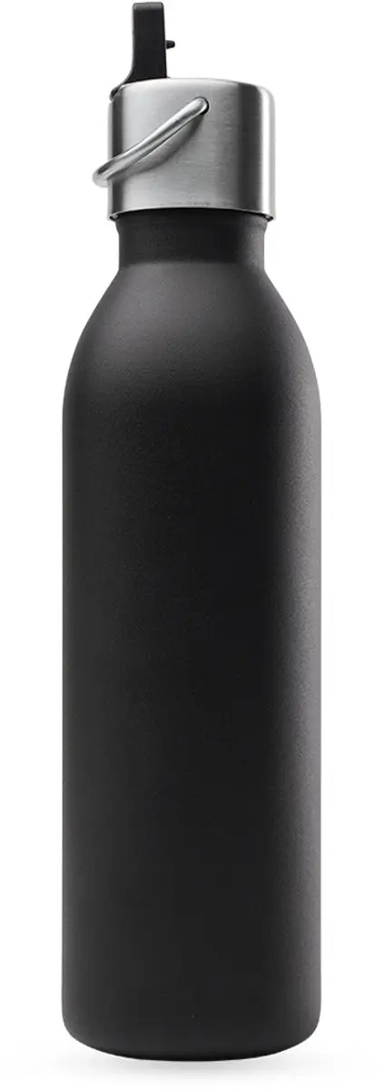 Qwetch Active QD3616S Isothermische Fles 600ml - Matt Zwart - afbeelding 3 van 3