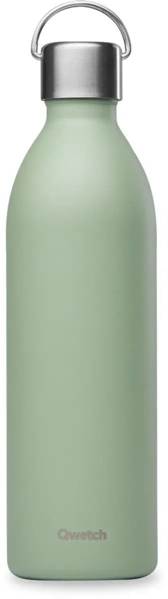 Qwetch Active Thermosfles 1000ml - Linnendegroen - afbeelding 4 van 6