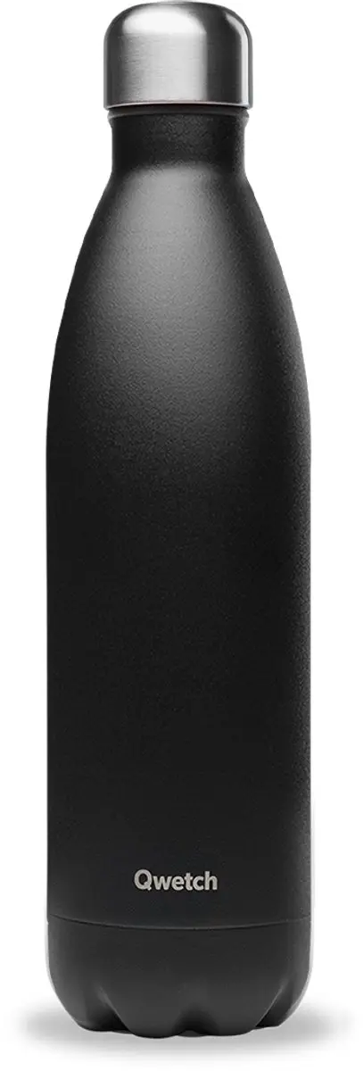 Qwetch Originals Thermosfles 750ml - Matte Zwart - afbeelding 2 van 6