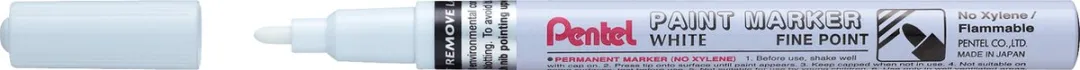 Pentel MMP10-W Oliemarker Wit