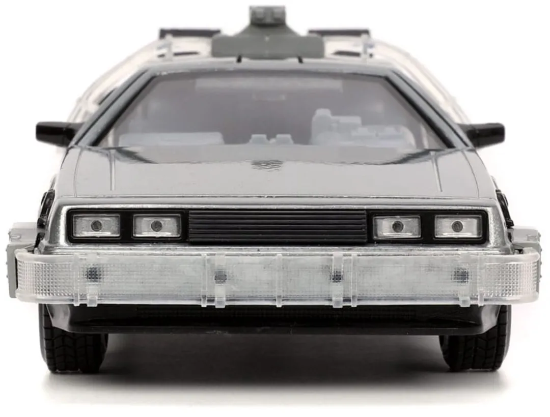 Jada Toys Back to the Future Time Machine 1/24 Diecast Model - Multi