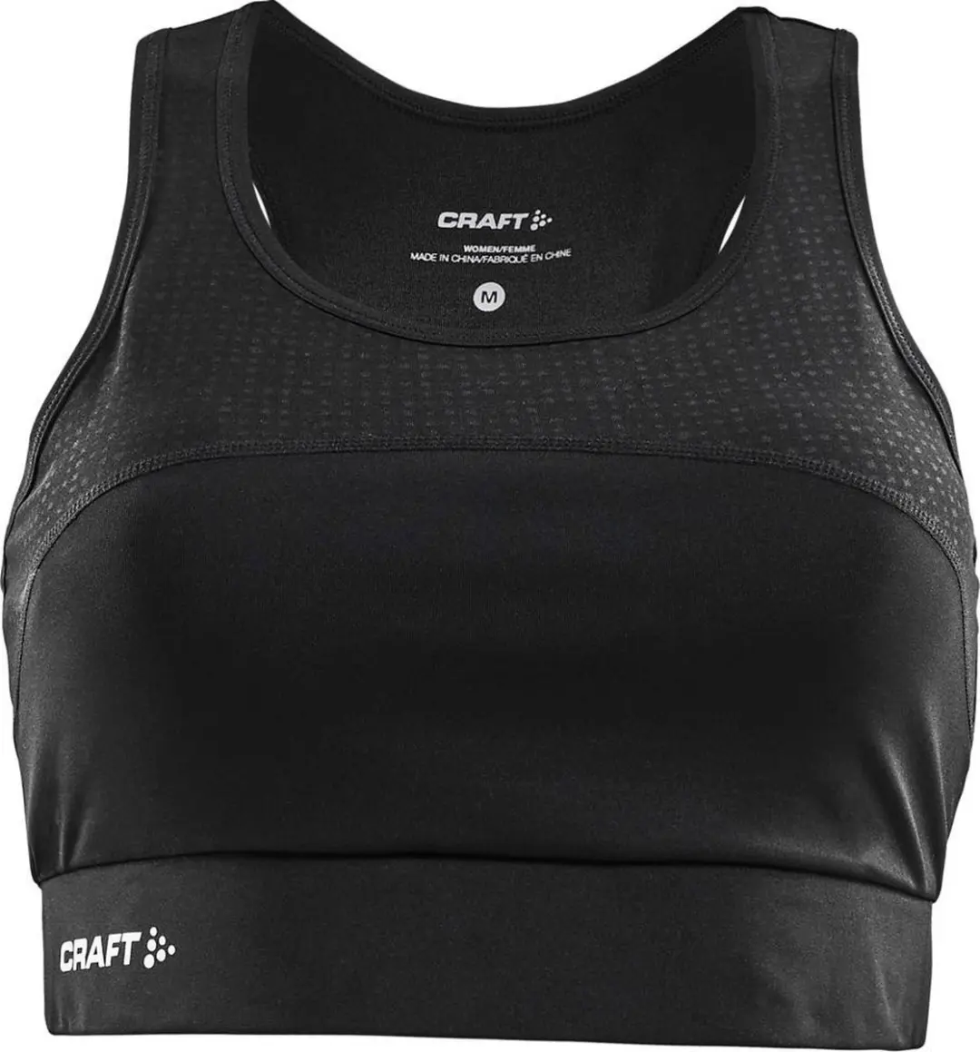 Craft Rush Sporttop Dames - Zwart - Maat M - afbeelding 2 van 5