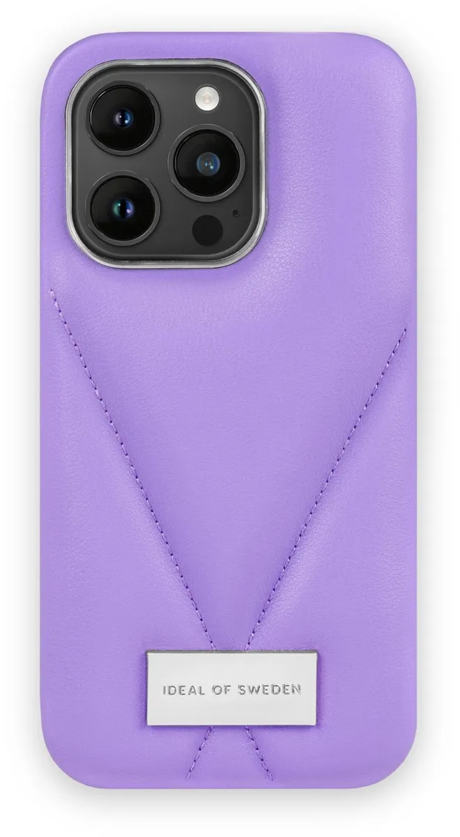 iDeal of Sweden Fashion Case Atelier iPhone 14 Pro Purple Bliss