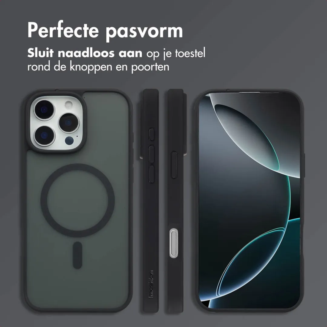 Imoshion iPhone 16 Pro MagSafe Hoesje - Zwart - afbeelding 6 van 6