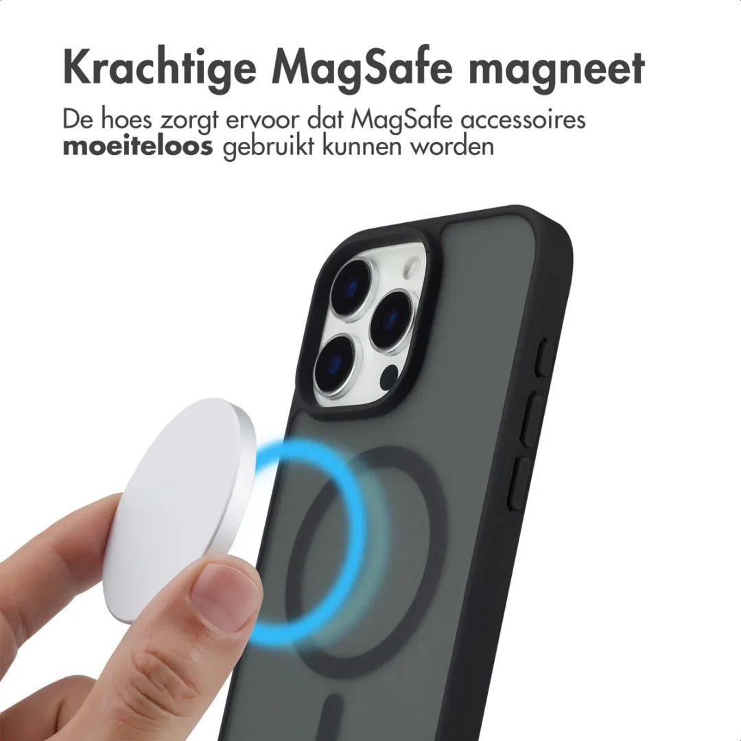 Imoshion iPhone 16 Pro MagSafe Hoesje - Zwart